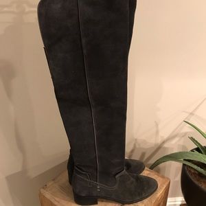 Thigh high, grey suede, Dolce Vita boots